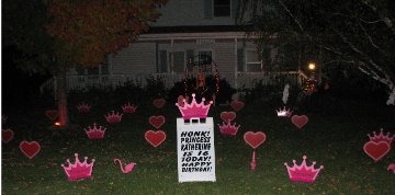 Princess Crowns Full Display With Hearts